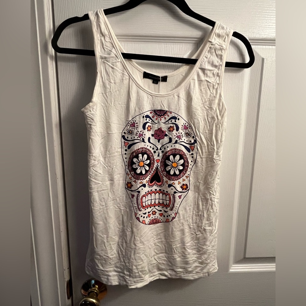 Sugar, skull tank top
